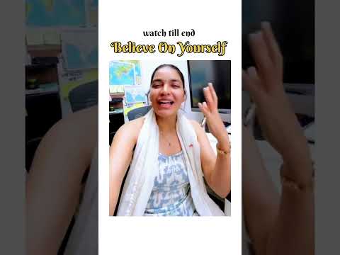 Why You Shouldn't Believe In Yourself | Just believe in yourself 💯💪