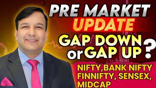 GAP UP/GAP DOWN PRE-MARKET UPDATE SENSEX NIFTY MIDCAP FINNIFTY BANKNIFTY TODAY WED 11 FEB FII DATA