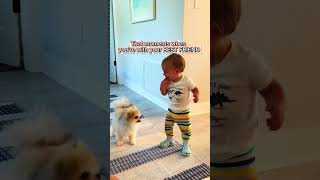Dogs Are Truly a Kid’s Best Friend 🐶👶❤️ #dogs #kids #pets #puppy