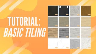 [Tutorial] Basic Tiling Tutorial / 从0 到 1定制铺砖制作 | AiHouse