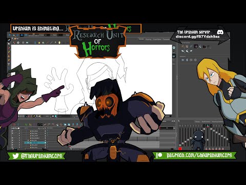Uranium animates: Research Unit of Horrors Pilot (A pumpkin)