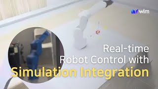 [WIM Robotics] Real-time Robot Control with Simulation Integration