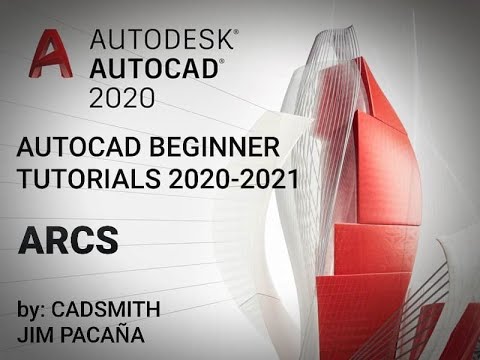 How to create Arcs in Autocad 2021 (Basic Arc Commands by CADSMITH)