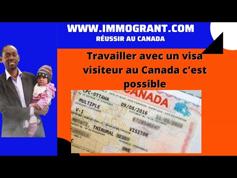 Trouver un travail pendant que tu es en visite au Canada