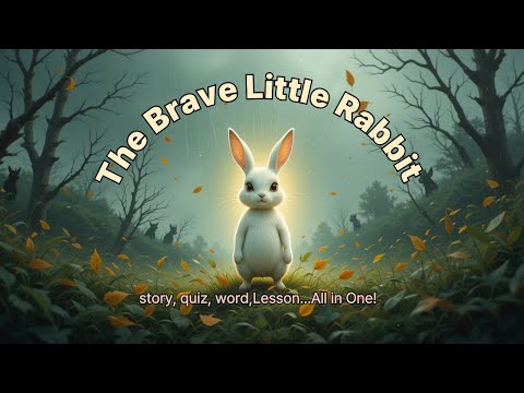 The Brave Little Rabbit/용감한 토끼// #kidsstory, #childrensstory,#storytelling,#Englishlearning