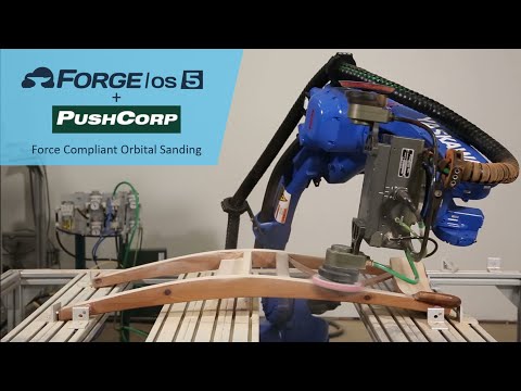 READY Robotics - PushCorp Force Compliant Sanding