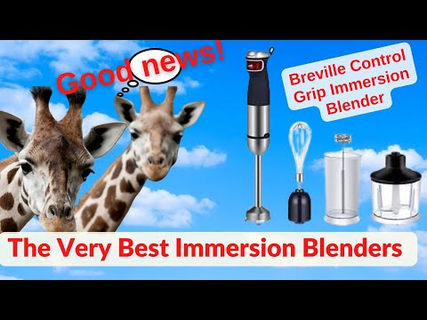 ►►►The Very Best Immersion Blenders, How to use an immersion blender, best hand blenders 2022