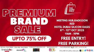 Your luxury wishlist awaits! Upto 75% OFF on premium brands – only at The CBBC Sale