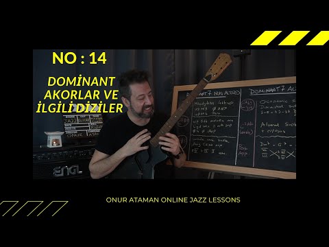 JAZZ GUITAR MASTER CLASS NO:14 Dominant Chords and scale relationships