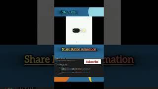 Share Button Animation #coding #html #css #jquery #codingin17