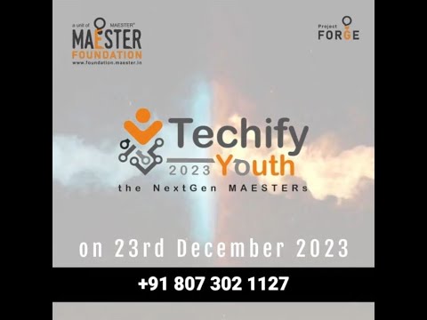 TECHIFY YOUTH, The Nextgen MAESTERs | #MAESTERClasses | #MAESTER