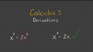 Derivatives.. made easy!