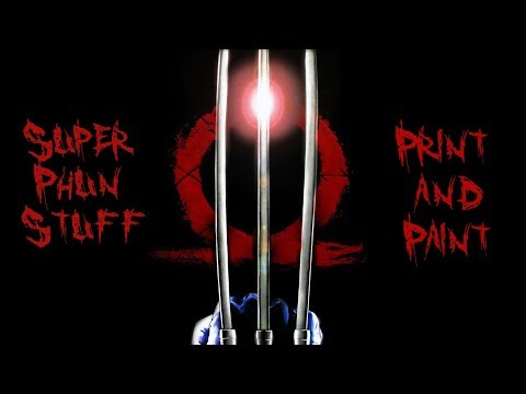 Print and Paint - Episode 8 (w/ Surprise!) - Wolverine and Omega Red Miniature