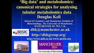 Metabolomics 2015 Workshop - Big Data