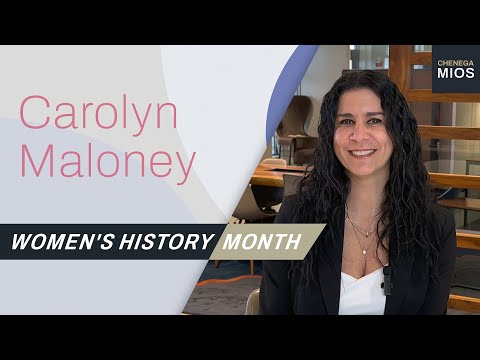 Carolyn Maloney | Women's History Month Spotlight