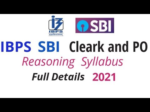 REASONING SYLLABUS FOR ALL BANKING EXAM l REASONING syllabus