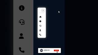 Navbar effect. #shorts #html #css #javascript