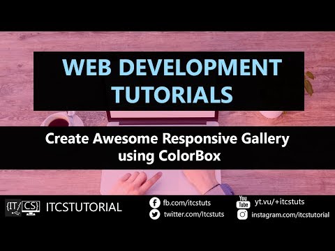 Create Awesome Responsive Gallery using ColorBox