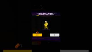 I Got Yellow criminal 🤣|Funny Editing|Free Fire Max|#FFmax#Funny#Shorts