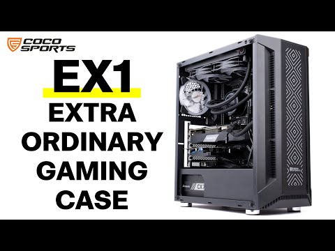 EX1 Case Gaming Cabinet | How An Assembled PC Looks Like In Cocosports Gaming Case | Gaming CPU Case