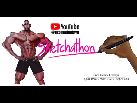 Sketchathon 7 | Watch Me Design Characters For Animation
