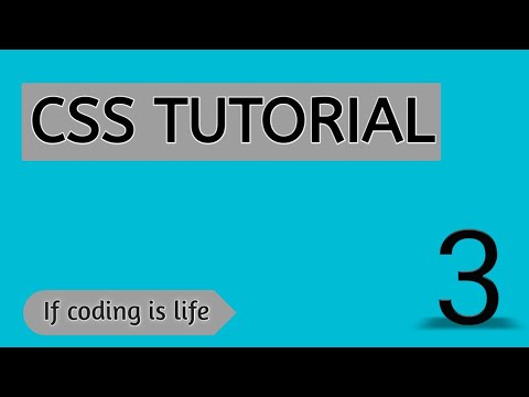 CSS TUTORIAL : BACKGROUND IMAGE