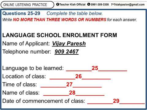 IELTS LISTENING PRACTICE TEST with Answers l DAY 9 #teacherkiah #ieltspreperation #ieltslistening