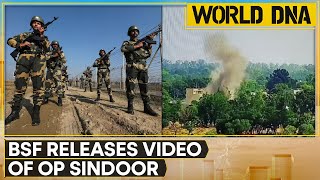 Operation Sindoor: BSF Releases Footage of Precision Strikes Demolishing Launchpads Inside Pakistan