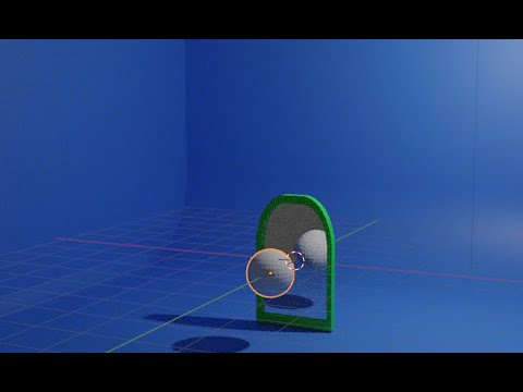 Make Mirorr in blender || Blender Modeling || Blender Tutorial in hindi ||