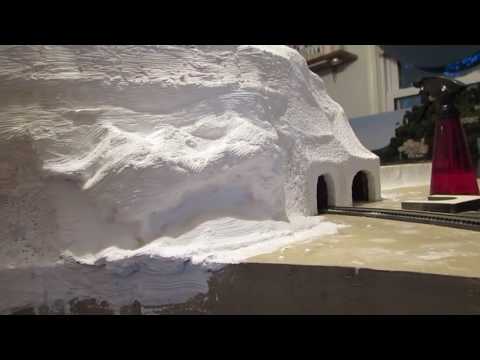 Update #7:  2nd mountain and river under construction