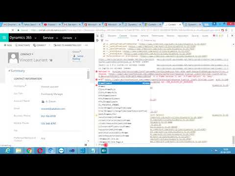 How to get CRM Record GUID from developer tool