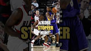 NBA legends tell a story of when Kobe Bryant DESTROYED Ruben “KOBE STOPPER” Patterson! 🔥 #shorts