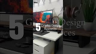 5 Graphic Design Resources! #graphicdesign #graphicdesigner