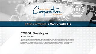 HELP WANTED: COBOL Developer