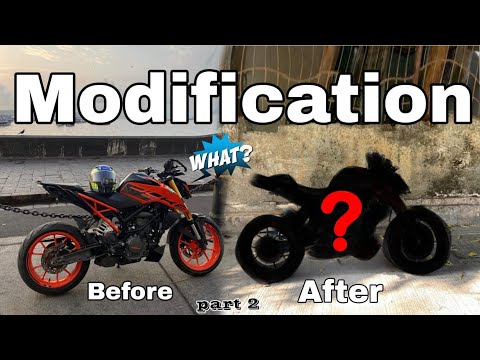 Duke 200 modification with X3 kit🔥 | Only one in India😍| Dyou vlogs