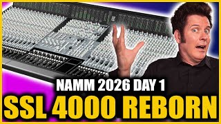 NAMM 2026 What's New? - SSL 4000 Reborn?