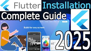 How to Install Flutter on Windows 10/11 [ 2025 Update ] Flutter Setup Tutorial