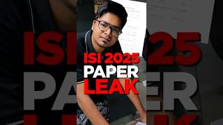 ISI 2025 UGA/UGB Exam: Big Announcement 🔥
