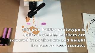 Automated drawing of a potato character using a Longmill MK2