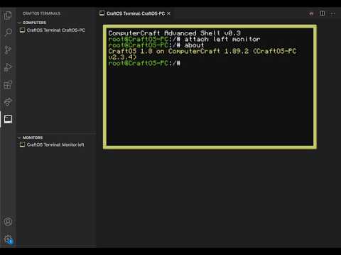 Getting Started with Lua and ComputerCraft | Bonus Episode: How to setup Visual Studio Code + More