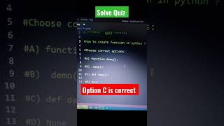 function #shorts #quiz #learnpython #solvequestions #programming #short #shortsfeed #pythoncourses