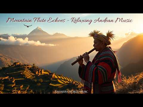 Mountain Flute Echoes - Relaxing Andean Music (Quena Instrumental) 🎧