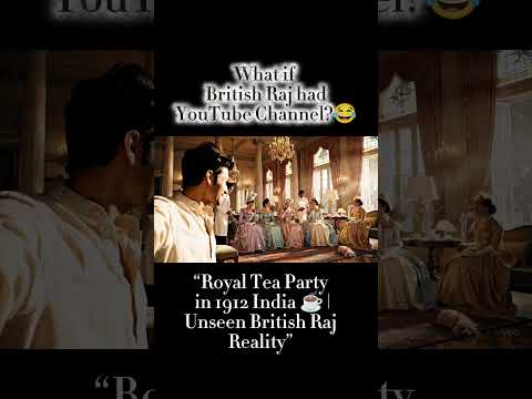 British Royal Drama 😮 | Angrezi Bigg Boss in 1912 India 🇮🇳👑 |#ytshorts #shorts #trending #viral #veo