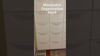 Minimalist Organization for Minimalism Lifestyle With Ikea Storage Boxes for My Bedroom!