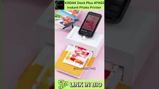 KODAK Dock Plus 4PASS Instant Photo Printer