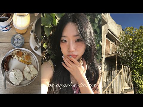 solo date vlog｡˚𖦹° making brunch, los feliz flea market, new bonsai, makeup+outfit grwm