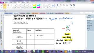 July 11 Exponent Basics