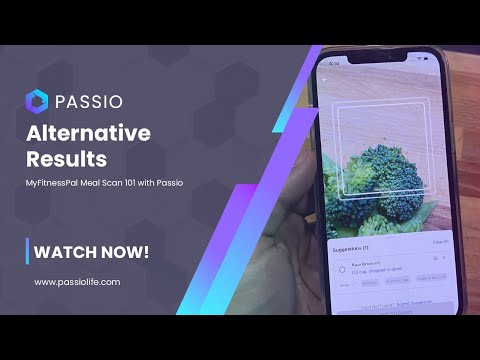 MyFitnessPal Meal Scan How To |  Alternative Results