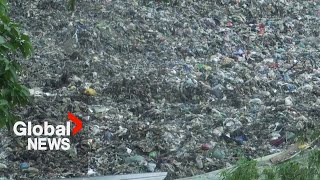 "It hurts": Dozens missing as relatives hold out hope after landfill collapse in Philippines kills 4