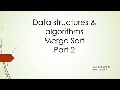 Merge Sort Algorithm Part2 Scala